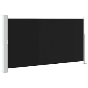 vidaXL Copertină laterală pentru terasă/curte, negru, 160x300 cm
