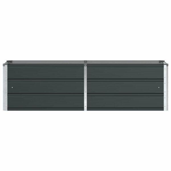 vidaXL Jardinieră Antracit 160 x 40 x 45 cm Oțel