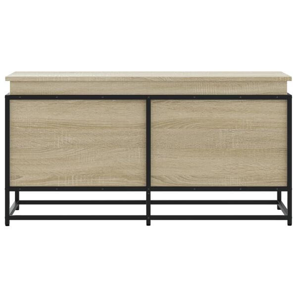vidaXL Cutie depozitare stejar sonoma 100x40x51,5 cm lemn prelucrat