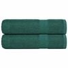 vidaXL Prosoape de duș, FROGN, 2 buc., verde, 70x140 cm, 360 g/m&sup2;