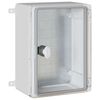 vidaXL Dulap de control Gri 28 x 13 x 28 cm Plastic ABS