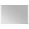 vidaXL Oglindă de baie cu LED Transparent 90 x 60 cm sticlă securizată
