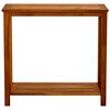 vidaXL Masă consolă de grădină 80x35x75 cm lemn masiv de acacia