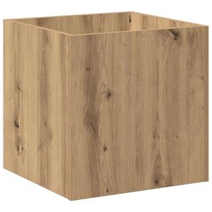 vidaXL Cutie de jardiniera Stejar Artizanal 40x40x40 cm Lemn prelucrat