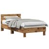 vidaXL Cadru de pat Lemn vechi 193 x 95 x 88 cm Lemn prelucrat