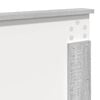 vidaXL Cadru de pat cu sertar Gri Sonoma 200 x 200 cm Lemn Ingineresc
