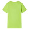 Tricou pentru copii cu m&acirc;neci scurte, lime, 128