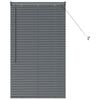 vidaXL Jaluzele venetiene Gri &icirc;nchis 130 x 70 cm Aluminiu
