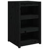 vidaXL Dulap bucătărie de exterior MEPPEL negru, 55x55x92 cm, lemn masiv pin