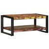 vidaXL Masuta de cafea multicolora 90x50x38 cm lemn masiv recuperat