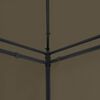 vidaXL Pavilion, gri taupe, 600 x 298 x 270 cm, 180 g/m²