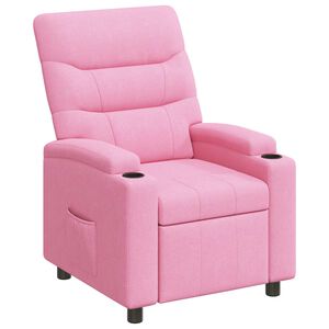 vidaXL Fotoliu recliner Roz 75 x 95 x 103 cm Țesătură