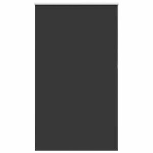 vidaXL Jaluzea cu role opace negru 125x210 cm Lățime material 121,6 cm