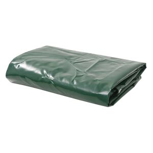 vidaXL Prelată 650 g/m&sup2; 3 x 4 m verde