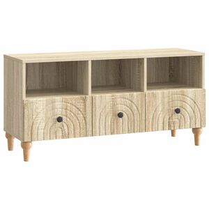 vidaXL Cabinet TV Stejar Sonoma 102 x 34,5 x 50 cm Lemn prelucrat