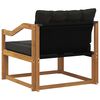 vidaXL Set de canapele de exterior Lemn solid de Acacia și Textilene