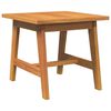 vidaXL Masă laterală Ulei Natural 45 x 45 x 40 cm Lemn Solid de Acacia