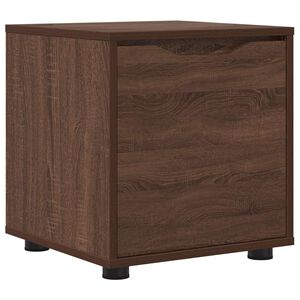 vidaXL Dulap de Baie Stejar &icirc;nchis 40,5 x 40 x 44 cm Lemn compozit