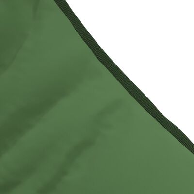 vidaXL Șezlong pliabil, verde închis, material textil