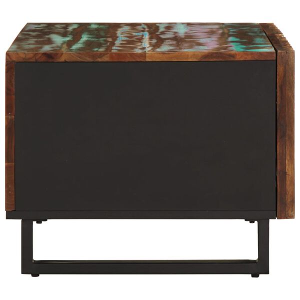 vidaXL Măsuță de cafea, 80x51x40 cm, lemn masiv de acacia