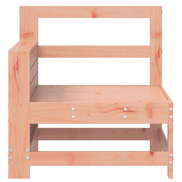 vidaXL Canapea cu cotieră de grădină, 69x62x70,5cm, lemn masiv douglas