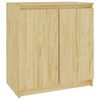 vidaXL Dulap lateral, 60x36x65 cm, lemn masiv de pin