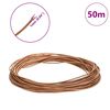vidaXL Cord din Piele Maro &Oslash;1 mm x 50 m Piele