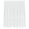vidaXL Cortină din Dantelă Alb 140 x 200 cm Poliester