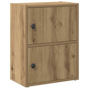 vidaXL Bibliotecă, stejar artizanal, 40x24x52 cm, lemn prelucrat