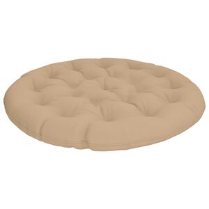 vidaXL Perna pentru fotoliul Papasan VIANEN 100% Polyester Nisipiu