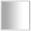 vidaXL Oglindă ,argintiu,40x40cm