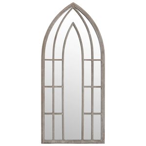 vidaXL Oglindă,nisip, 100x45 cm,fier, pentru utilizare &icirc;n interior