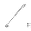 vidaXL Arc Gaz Hidraulic 12 buc. Argintiu 280 x 17 x 16 mm PP și Fier