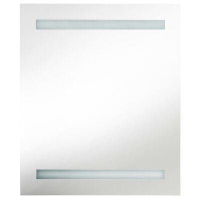 vidaXL Dulap de baie cu oglindă și LED-uri, 50x13,5x60 cm