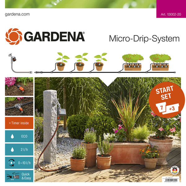 GARDENA Microsistem irigare pentru ghivece "Starter Set", M 13002-20