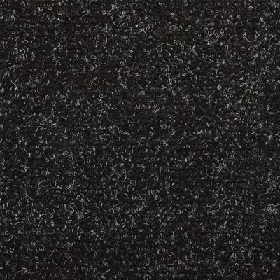 vidaXL Covorașe scări, 5 buc., negru, 65x25 cm, cusătură punch