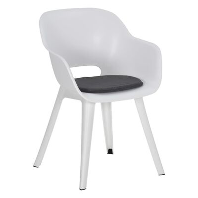 Madison Pernă de scaun Panama, 2 buc., gri, 39x36 cm