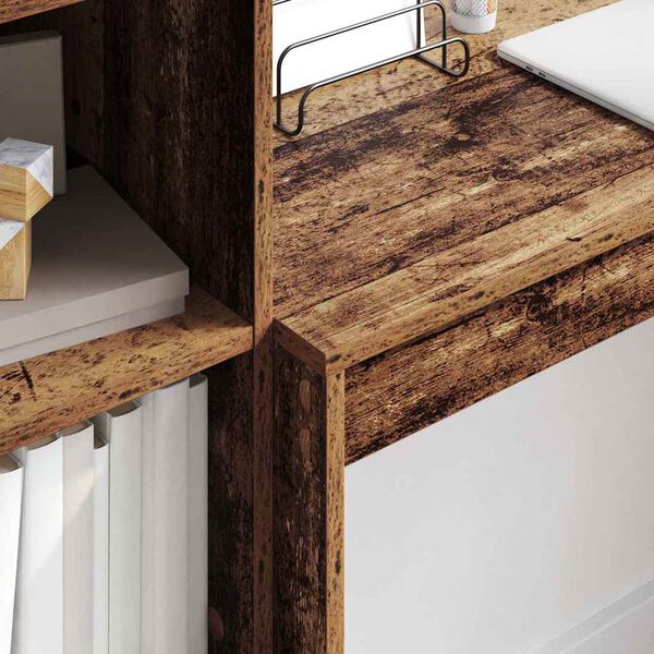 vidaXL Birou Lemn vechi 100 x 40 x 76 cm