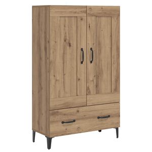 vidaXL Bufet Stejar Artizanal 70 x 31 x 115 cm Lemn prelucrat