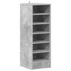vidaXL Pantofar, gri beton, 31,5x35x90 cm, PAL