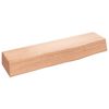vidaXL Poliță perete maro deschis 40x10x6 cm lemn masiv stejar tratat