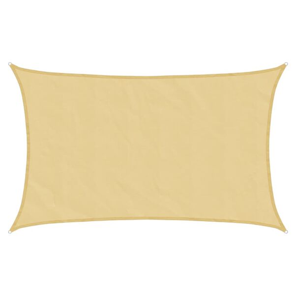 vidaXL Parasolar, nisipiu, 8x5 m, 100% poliester Oxford