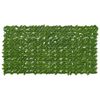 vidaXL Ecran de balcon cu frunze Dreptunghiular 200 x 100 cm