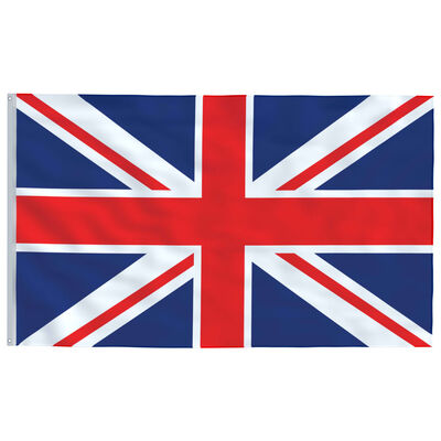 vidaXL Steag Marea Britanie, 90 x 150 cm