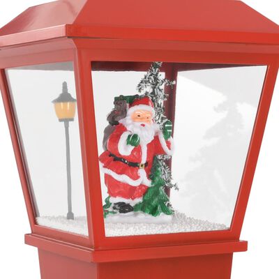 vidaXL Lampă cu moș Crăciun cu piedestal, LED, 64 cm
