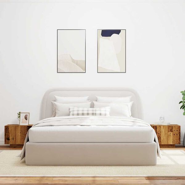 vidaXL Noptiera din lemn vechi 100x35x40 cm lemn prelucrat