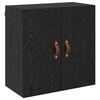 vidaXL Dulap de perete 60 x 31 x 60 cm Lemn prelucrat Stejar negru
