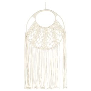 vidaXL Cuier de perete din macrame, 40x80, bumbac