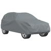 vidaXL Husă auto pentru SUV, textil nețesut, completă, gri, L