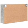 vidaXL Dulap pentru pantofi Gri beton 103 x 30 x 67 cm Lemn compozit